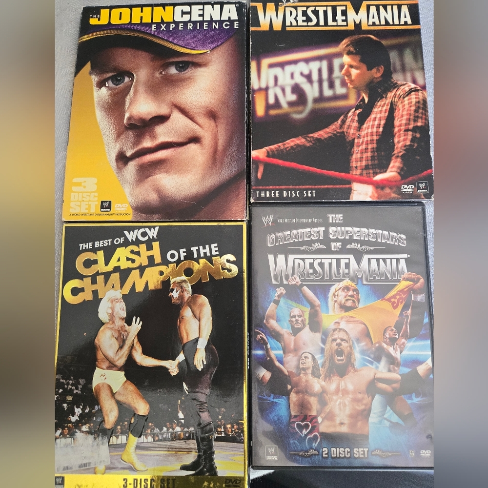 WWE dvd Lot 4